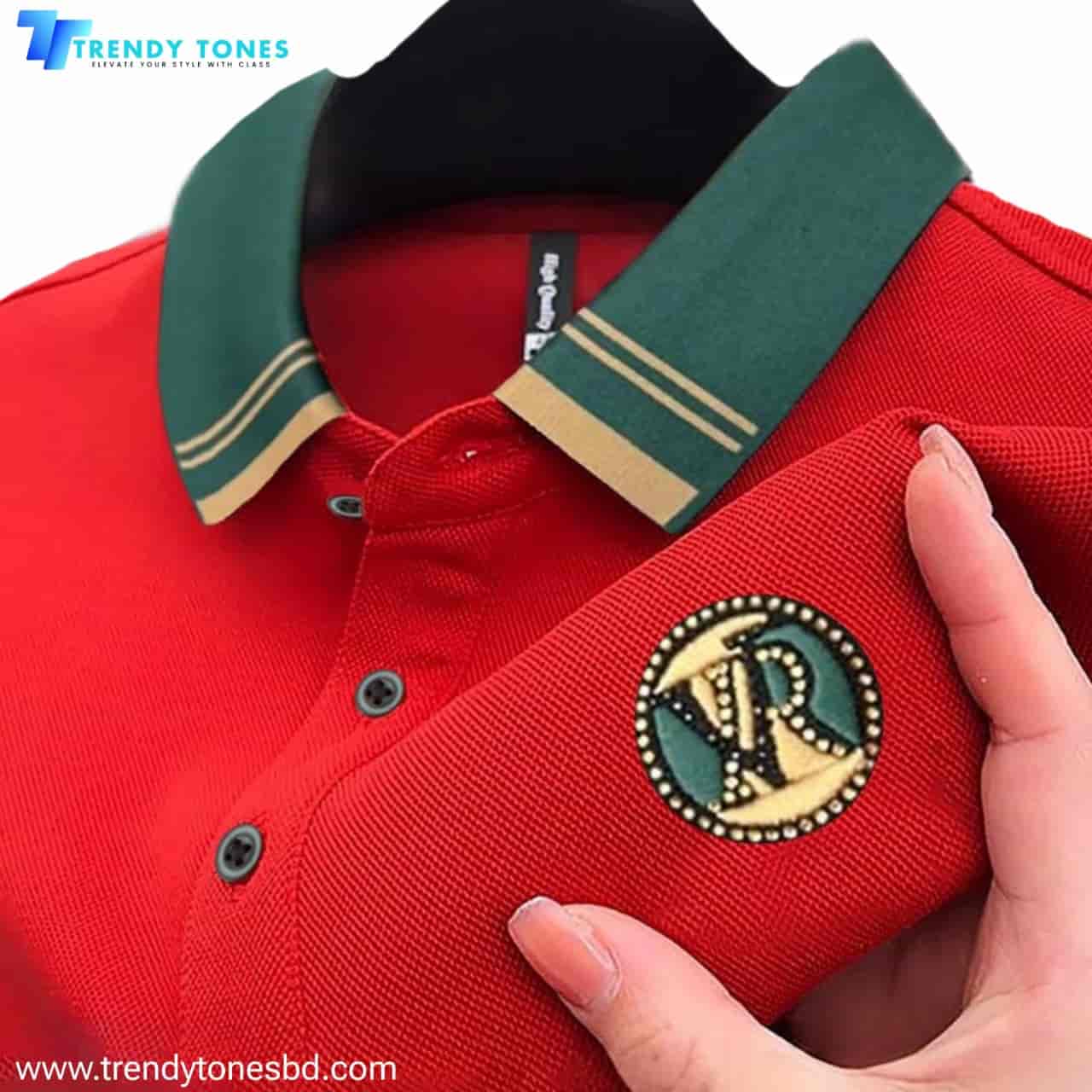 Premium Cotton Polo Shirt For Men (Export Quality)