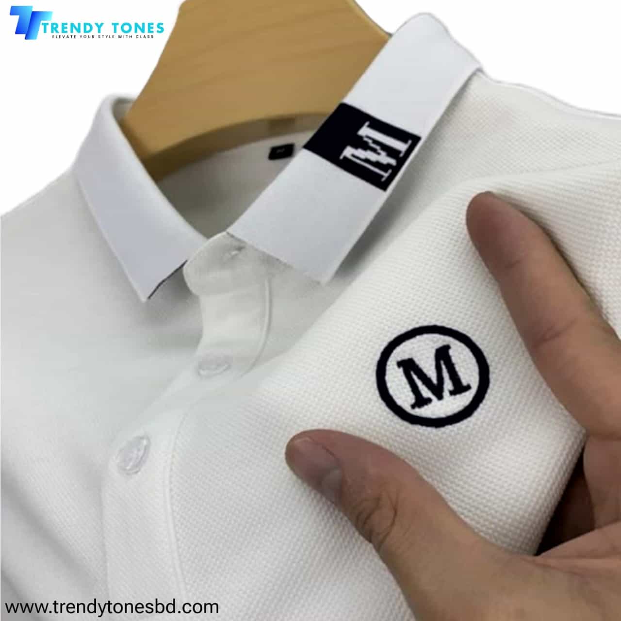 Premium Cotton Polo Shirt For Men (Export Quality)