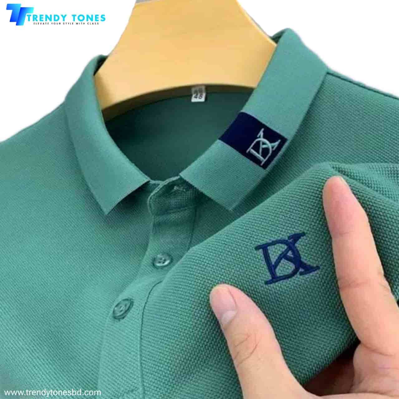 Premium Cotton Polo Shirt For Men (Export Quality)